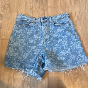 NWOT women’s Rag & Bone Maya Laser Floral Short size 29  Bought new and washed b